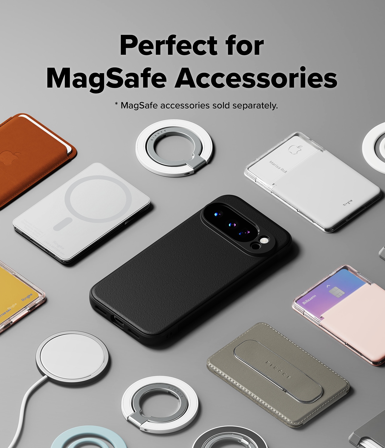 Google Pixel 10 Pro XL Onyx MagSafe Skal, Black