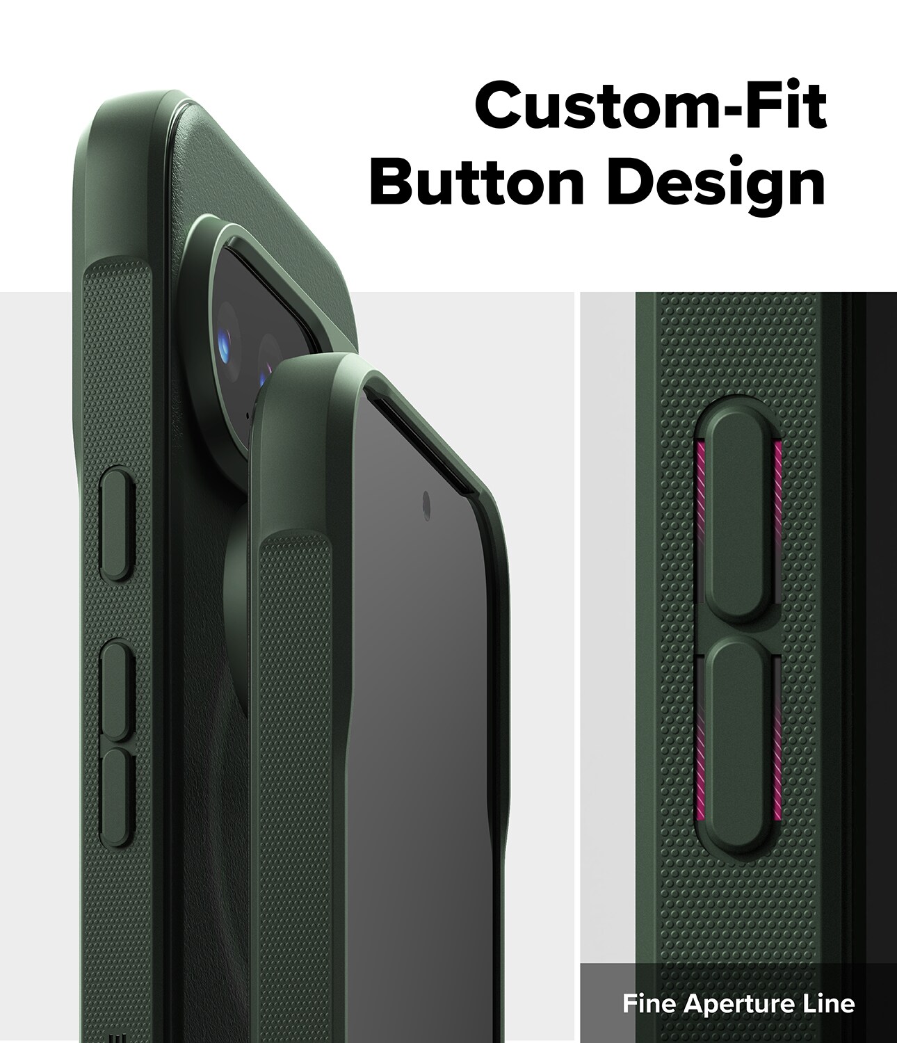 Google Pixel 10 Pro XL Onyx MagSafe Skal, Dark Green