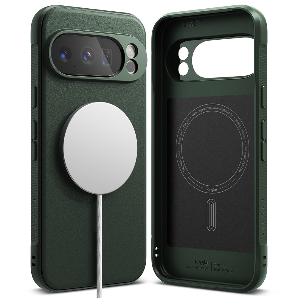 Google Pixel 10 Pro XL Onyx MagSafe Skal, Dark Green