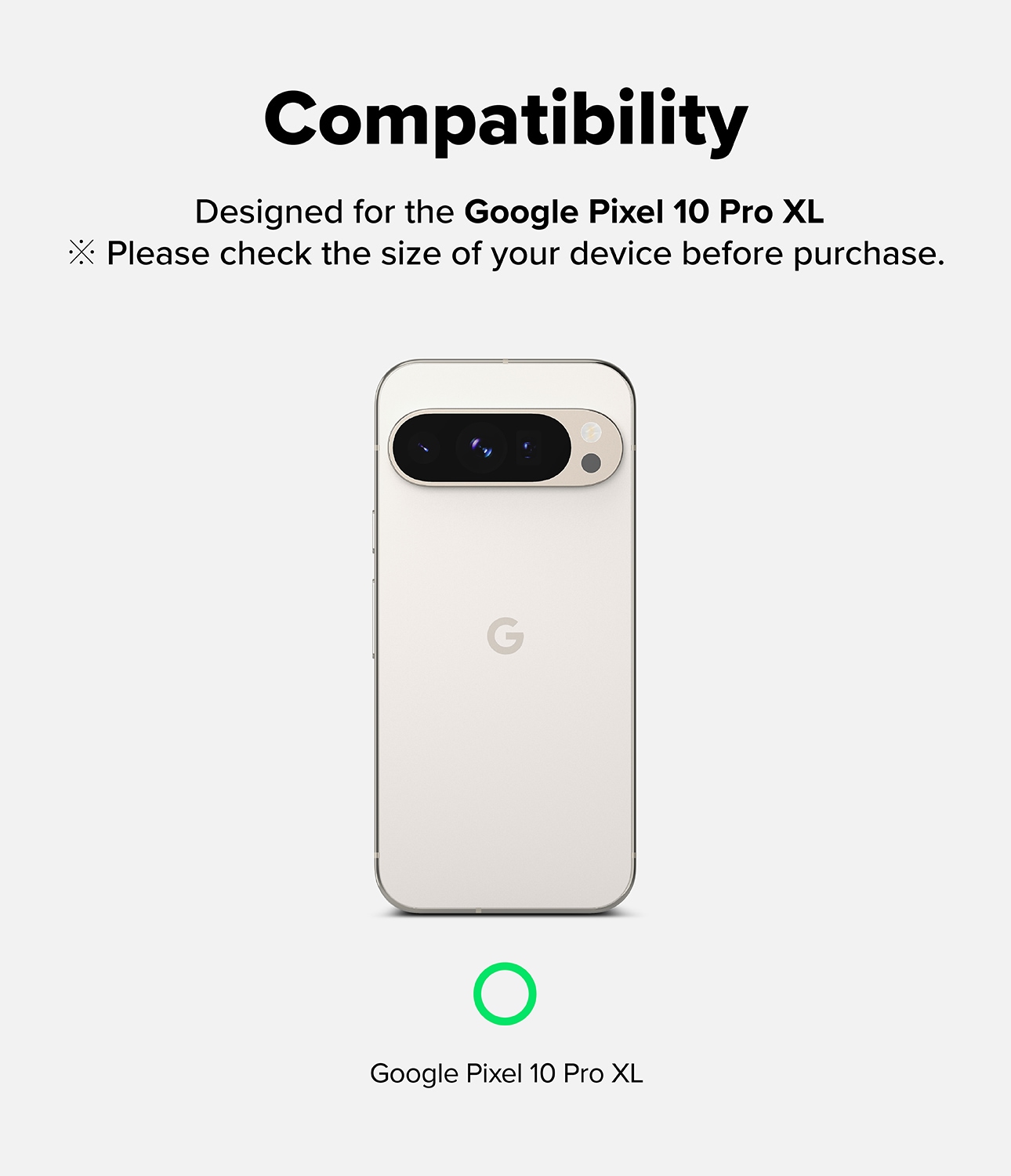 Google Pixel 10 Pro XL Skärmskydd i glas med monteringsram (2-pack)
