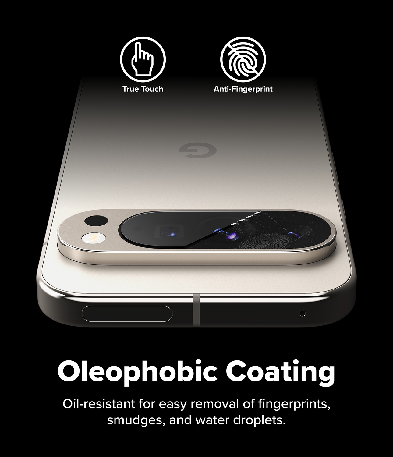 Google Pixel 10 Pro Kameraskydd i glas (2-pack)