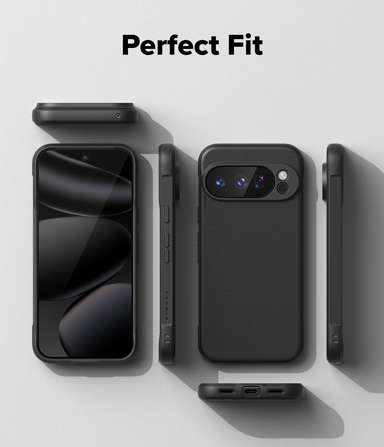 Google Pixel 10 Pro Onyx Skal, Black