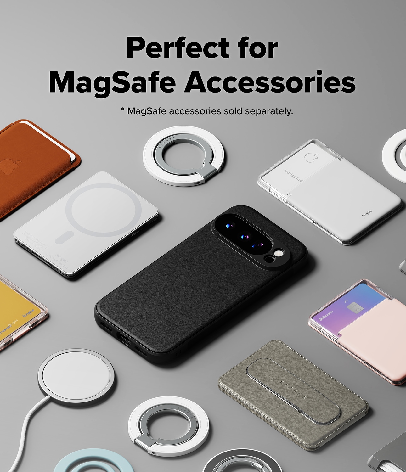 Google Pixel 10 Pro Onyx MagSafe Skal, Black
