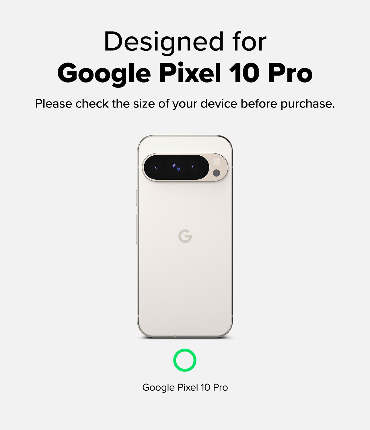 Google Pixel 10 Pro Onyx MagSafe Skal, Dark Green