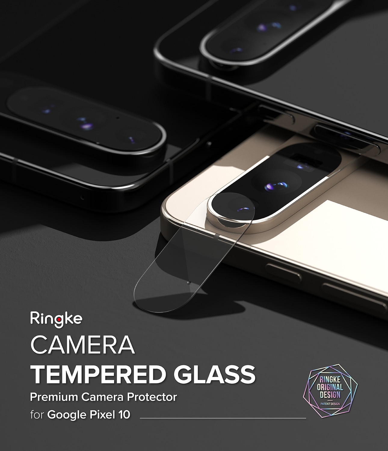 Google Pixel 10 Kameraskydd i glas (2-pack)