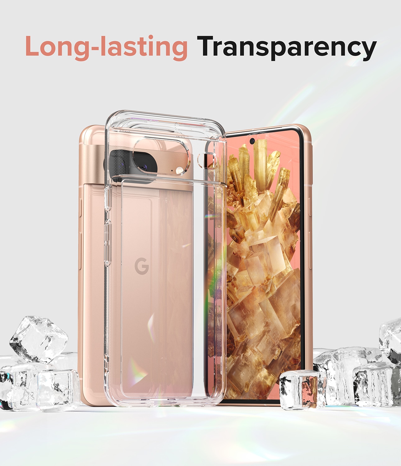 Google Pixel 8 Fusion skal, Genomskinlig
