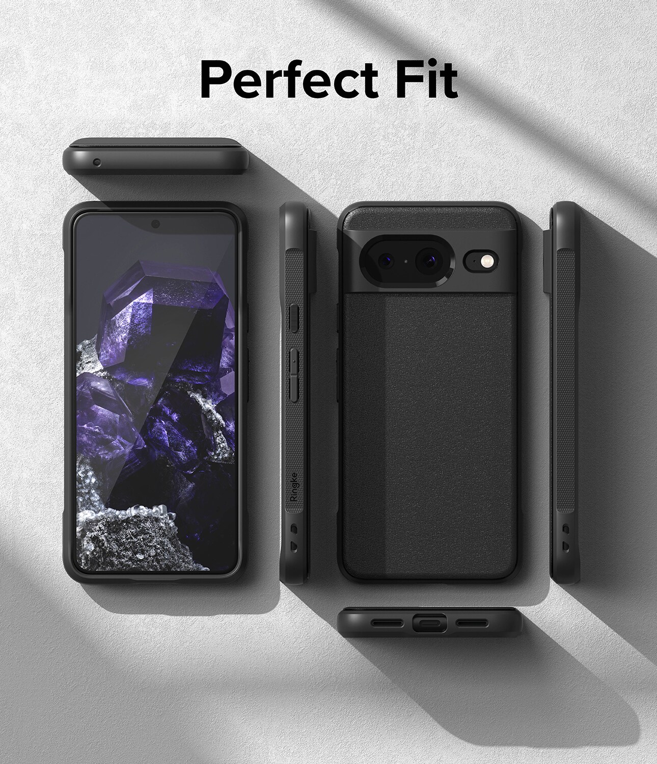 Google Pixel 8 Onyx Skal, Black