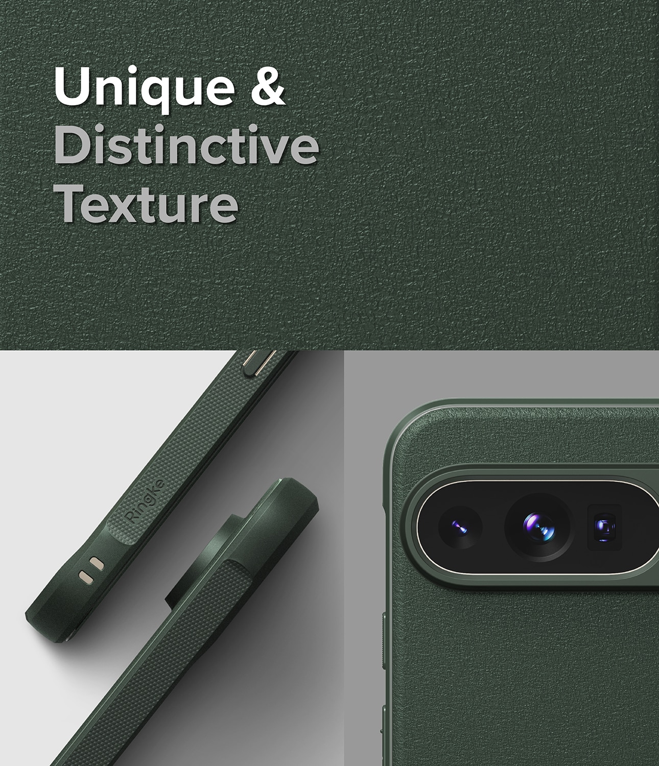 Google Pixel 9 Pro XL Onyx Skal, Dark Green