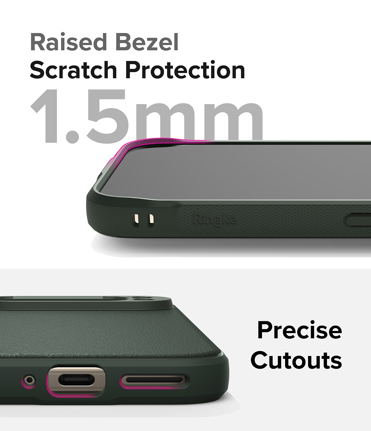 Google Pixel 9 Pro XL Onyx Skal, Dark Green