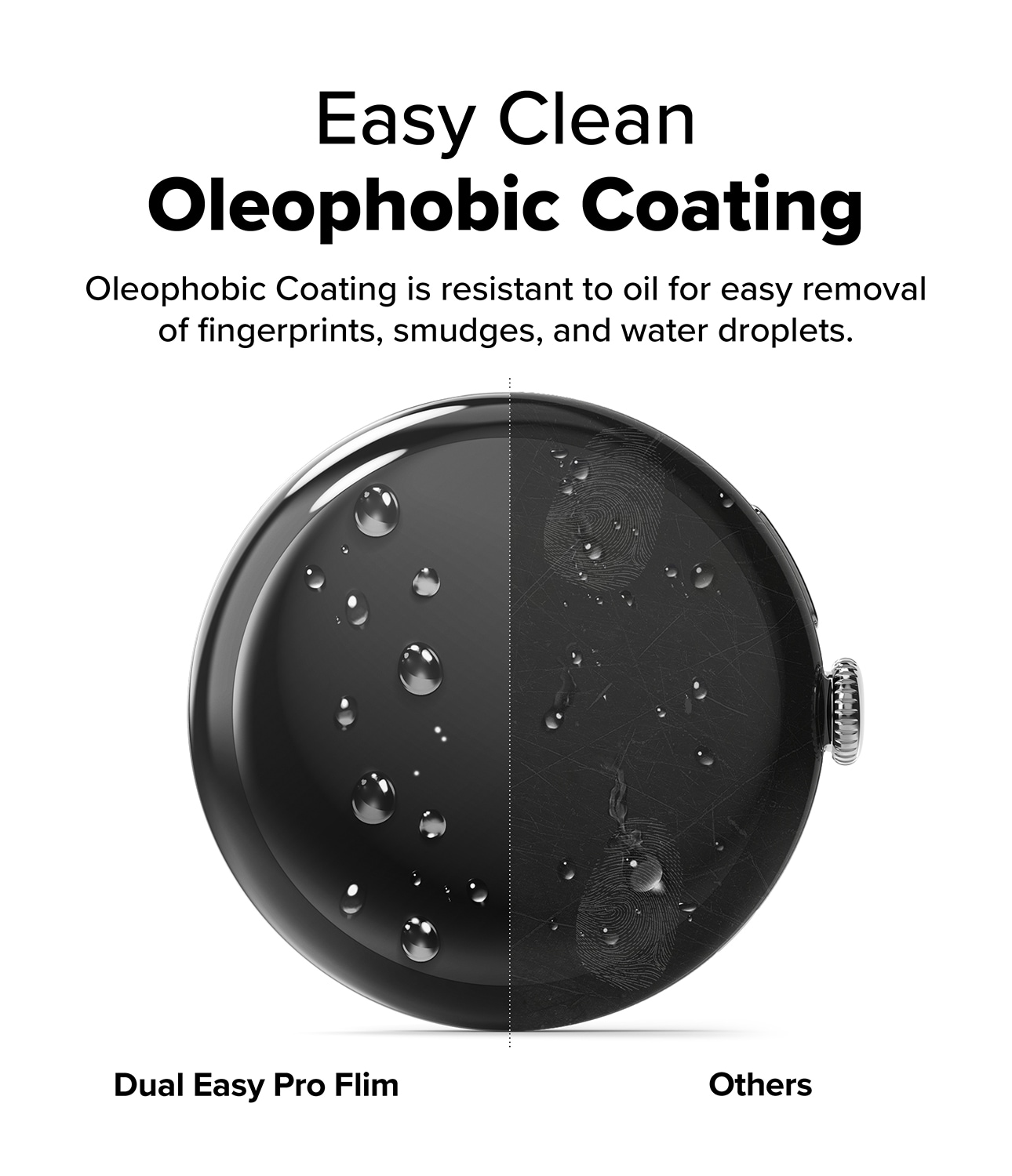 Google Pixel Watch 4 45mm Skärmskydd skyddsfilm - Dual Easy Pro (2-pack)