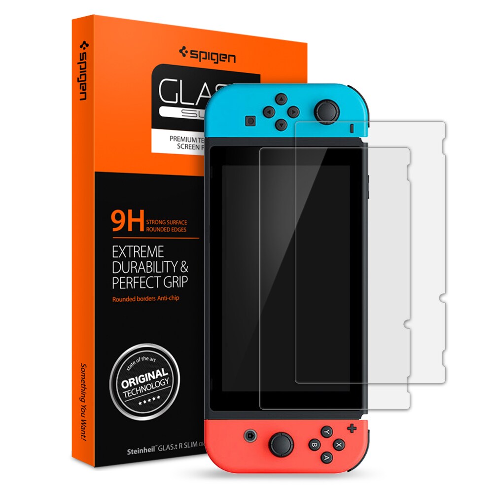 Nintendo Switch Screen Protector GLAS.tR SLIM (2-pack)