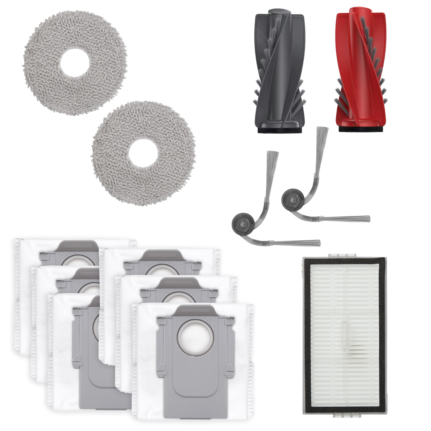  Roborock Saros 10R Kit med tillbehör