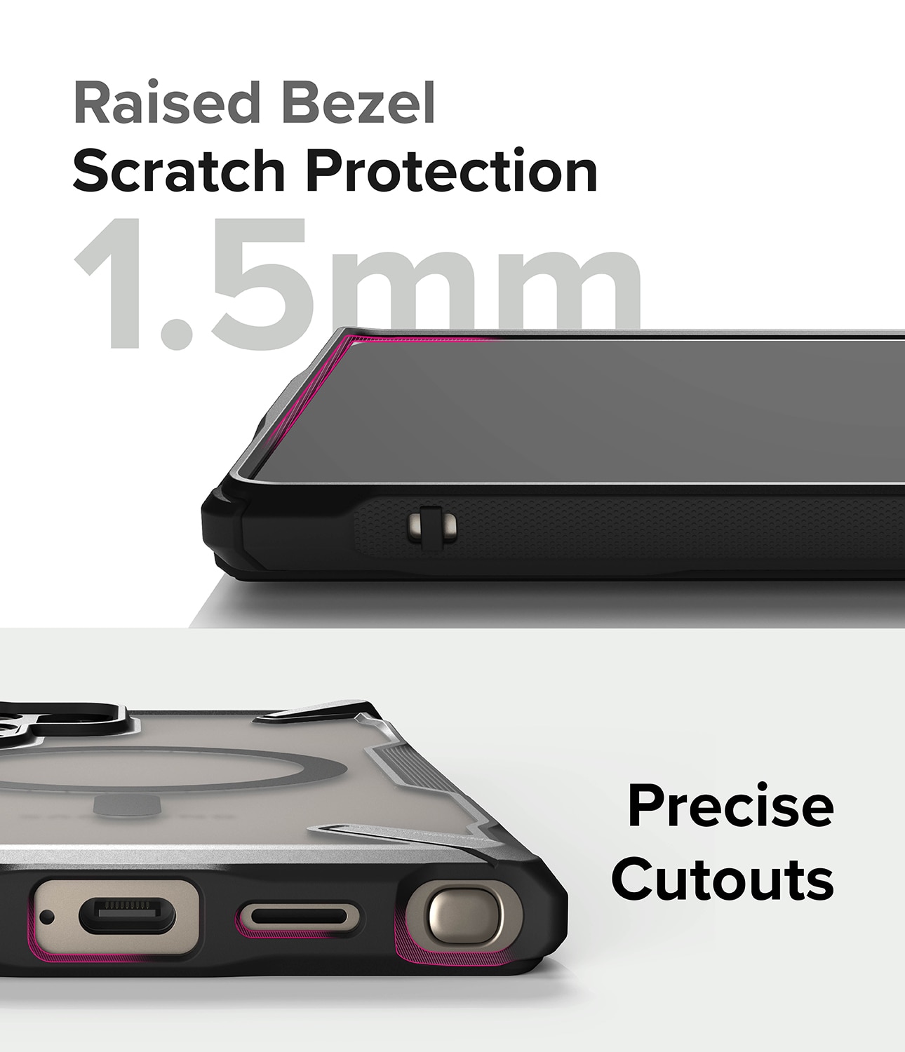 Samsung Galaxy S24 Ultra Fusion X MagSafe Skal, svart
