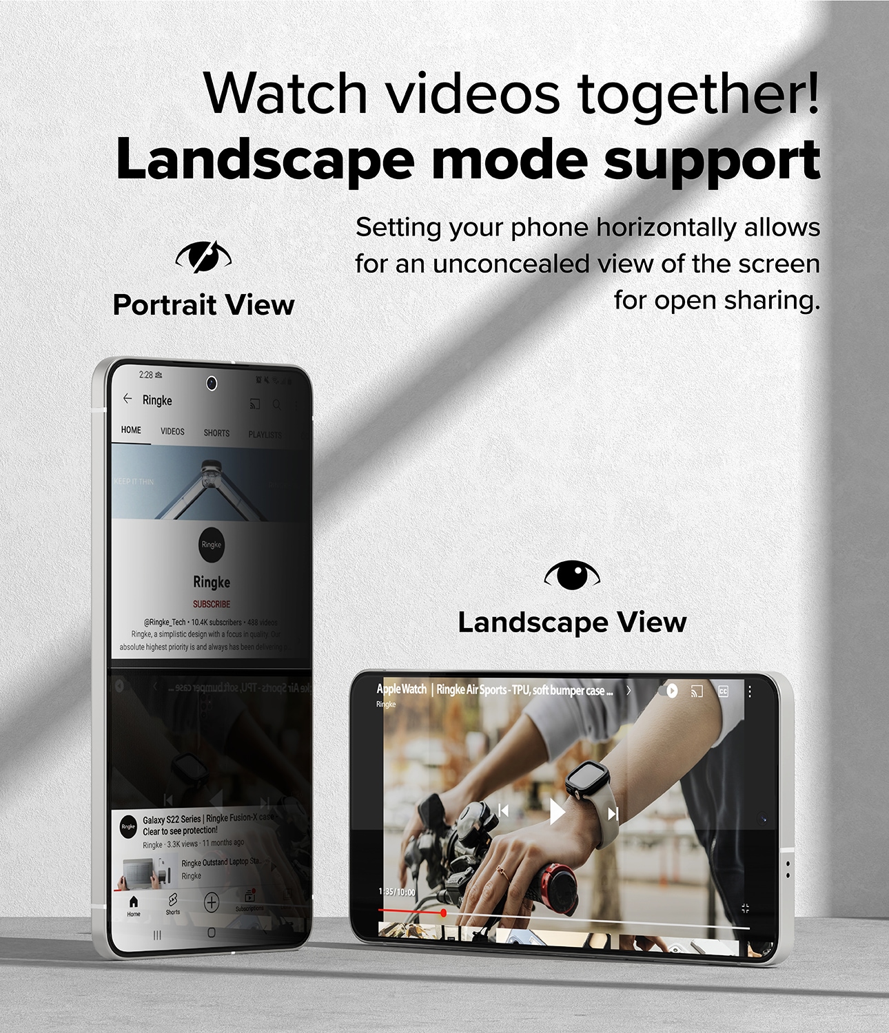 Samsung Galaxy S25 Edge Anti-spy Skärmskydd i glas med monteringsram (2-pack)