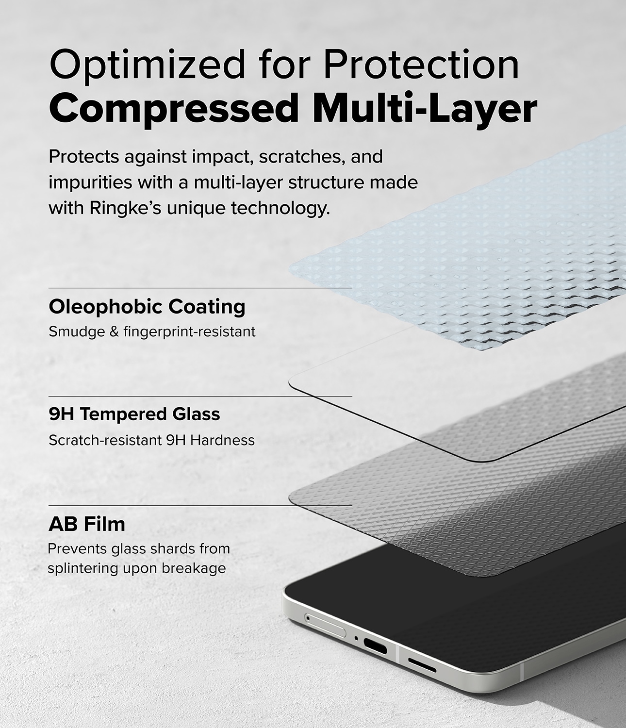 Samsung Galaxy S25 Edge Skärmskydd i glas med monteringsram (2-pack)