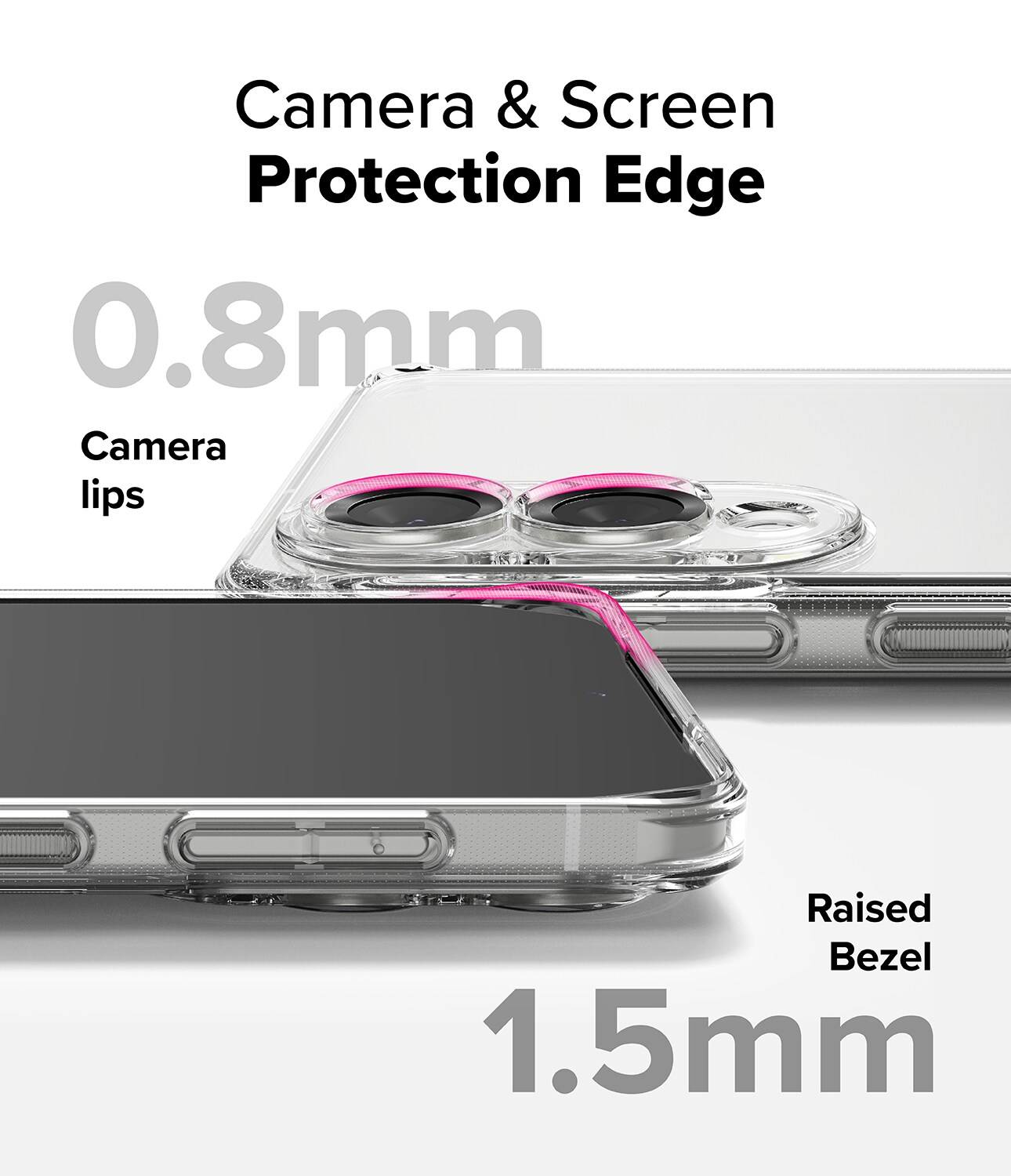 Samsung Galaxy S25 Edge Fusion skal, Clear