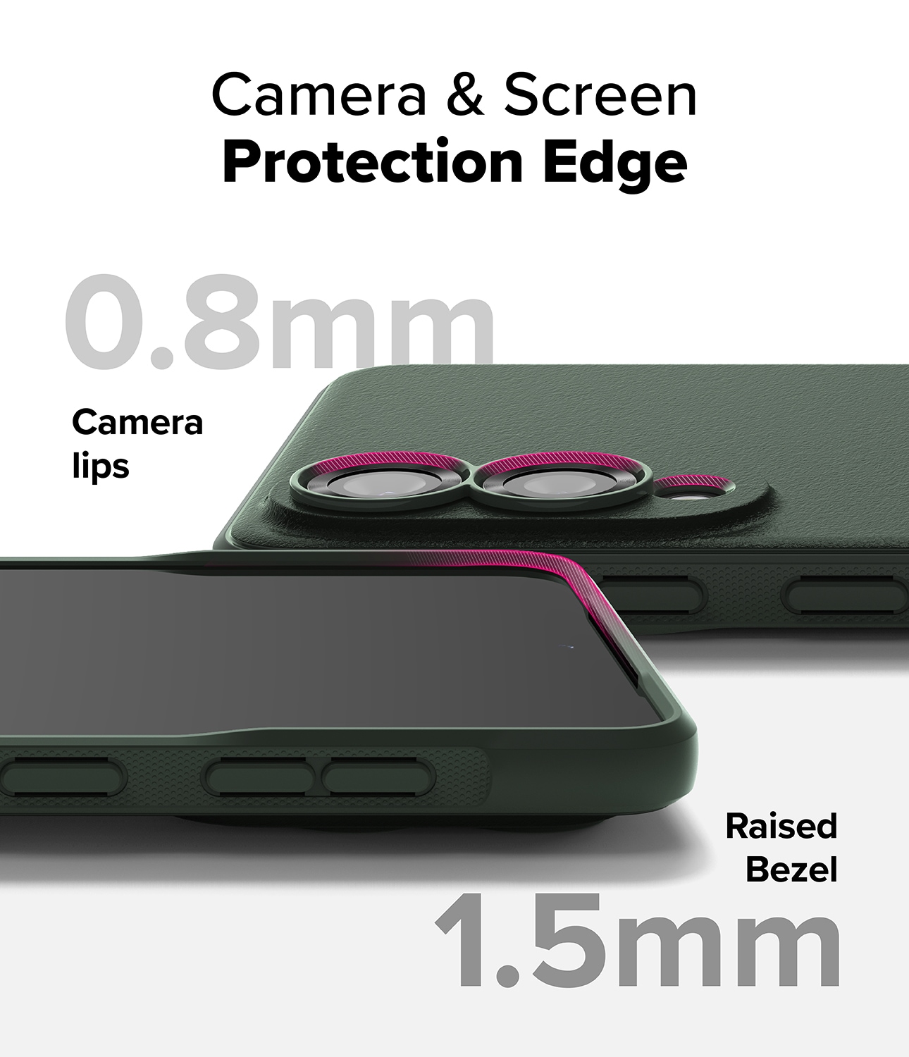 Samsung Galaxy S25 Edge Onyx Skal, Dark Green