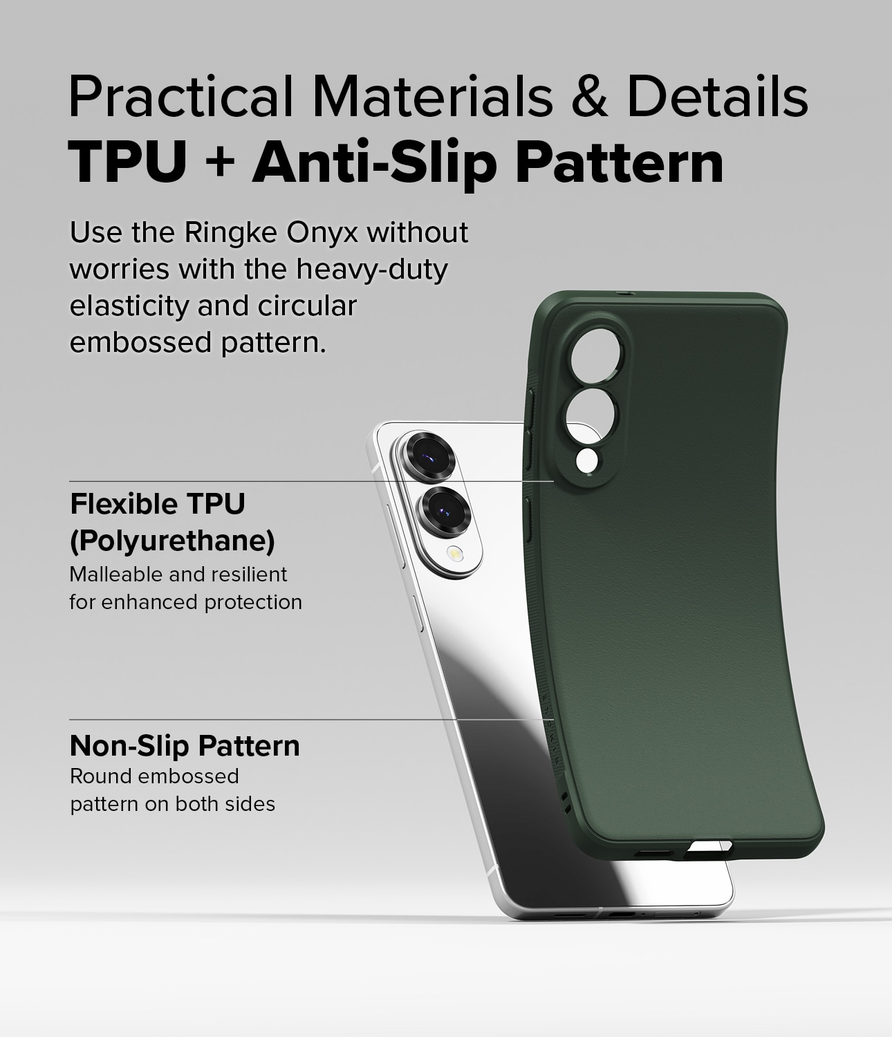 Samsung Galaxy S25 Edge Onyx Skal, Dark Green