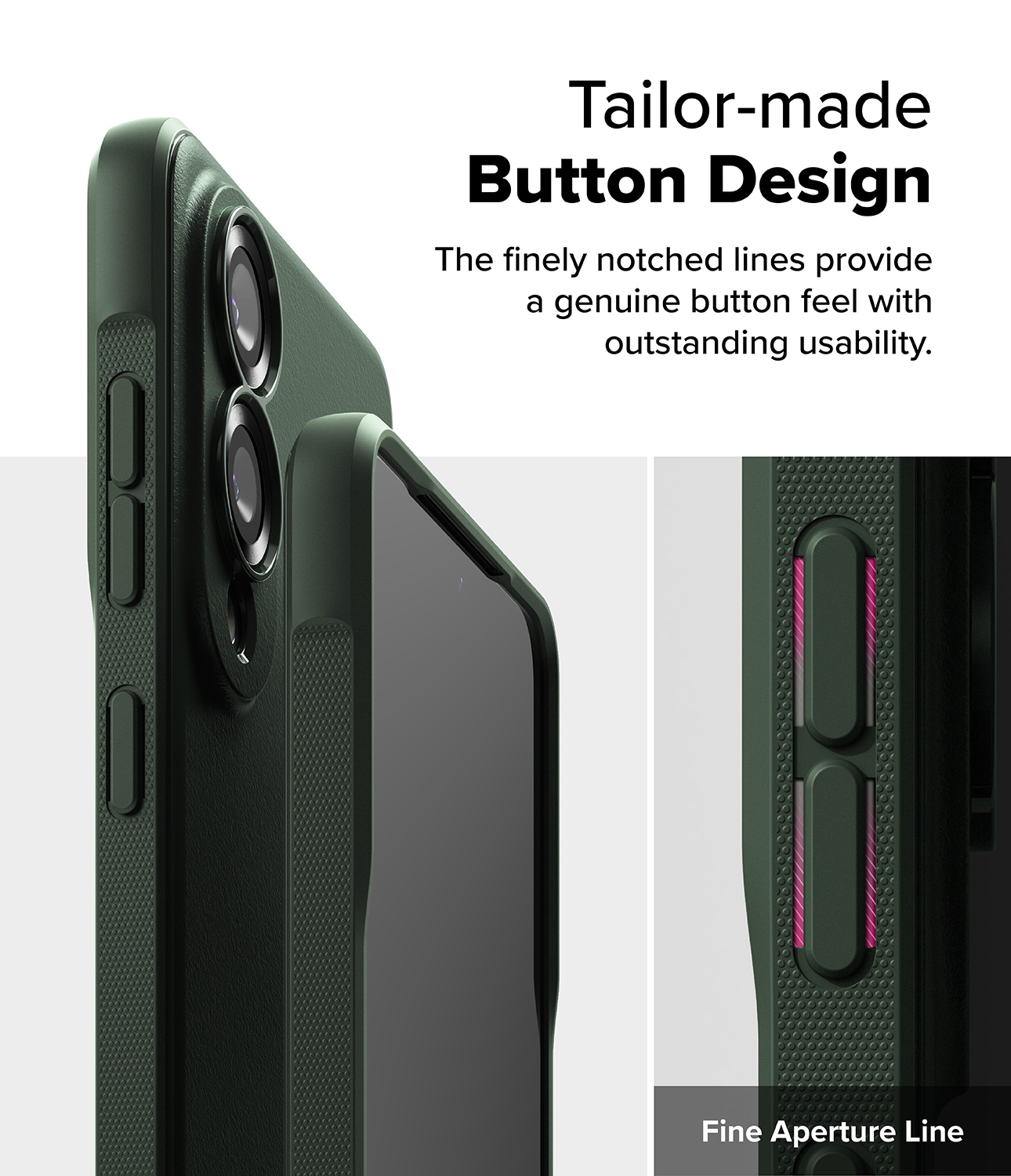 Samsung Galaxy S25 Edge Onyx Skal, Dark Green