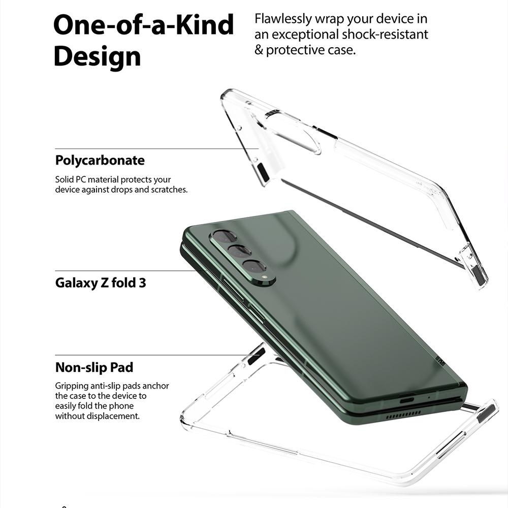 Samsung Galaxy Z Fold 3 Slim Skal, Svart