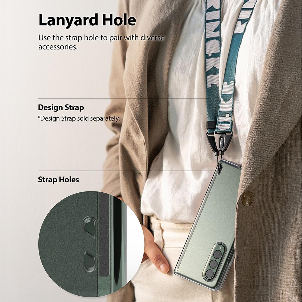 Samsung Galaxy Z Fold 3 Slim Skal, Svart