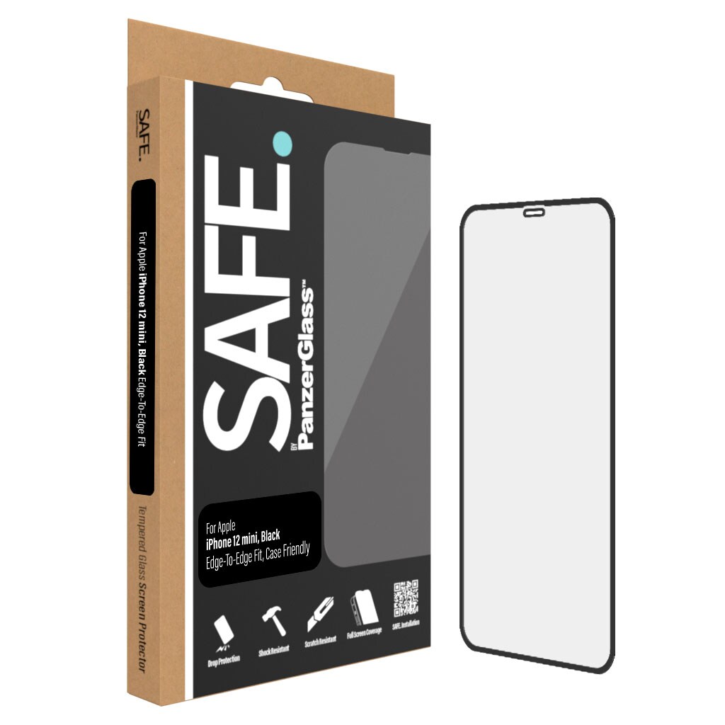iPhone 12 Mini Skärmskydd i glas - Edge-To-Edge