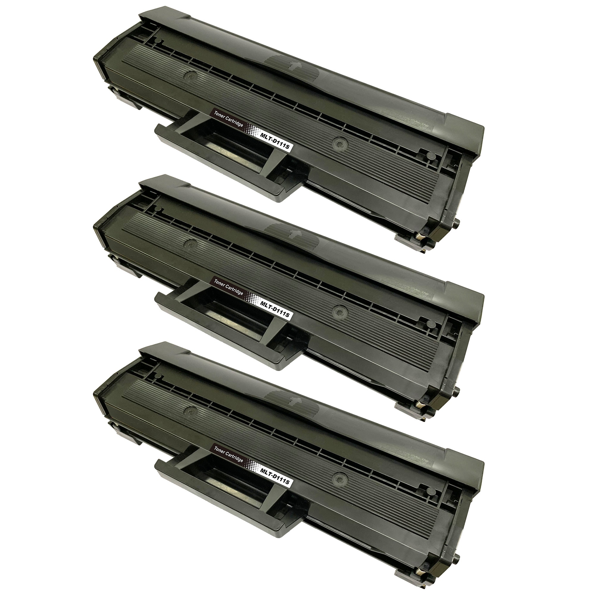 3-pack Toner Samsung Xpress SL‑M2020 - ersätter MLT-D111S, Svart, 1000 sidor