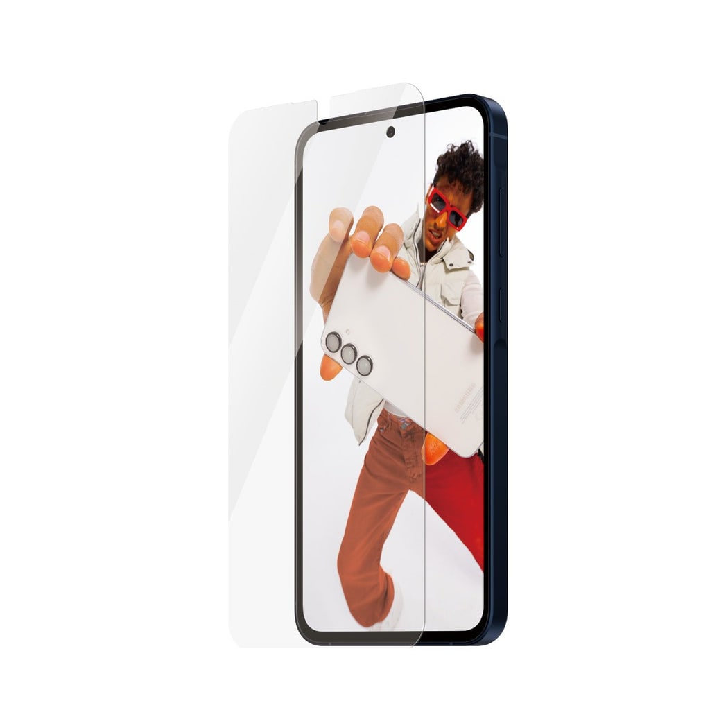 Samsung Galaxy A56 Skärmskydd i glas med installationsram - Ultra Wide Fit