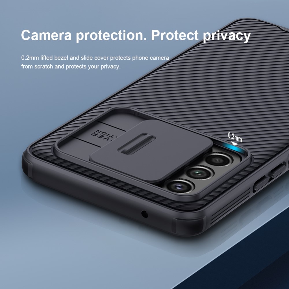 Samsung Galaxy A53 Skal med kameraskydd - CamShield, svart
