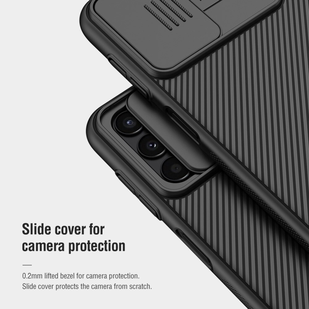 Samsung Galaxy A13 Skal med kameraskydd - CamShield, Svart