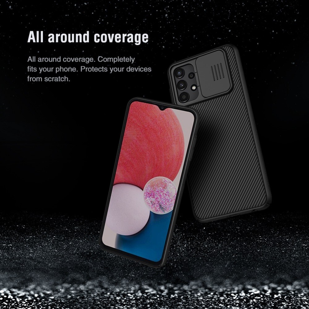 Samsung Galaxy A13 Skal med kameraskydd - CamShield, Svart