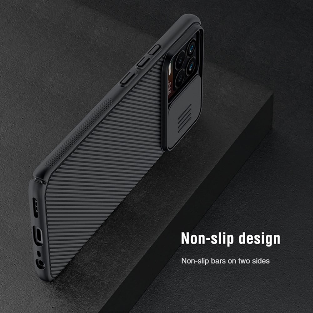 Realme 8/8 Pro Skal med kameraskydd - CamShield, Svart