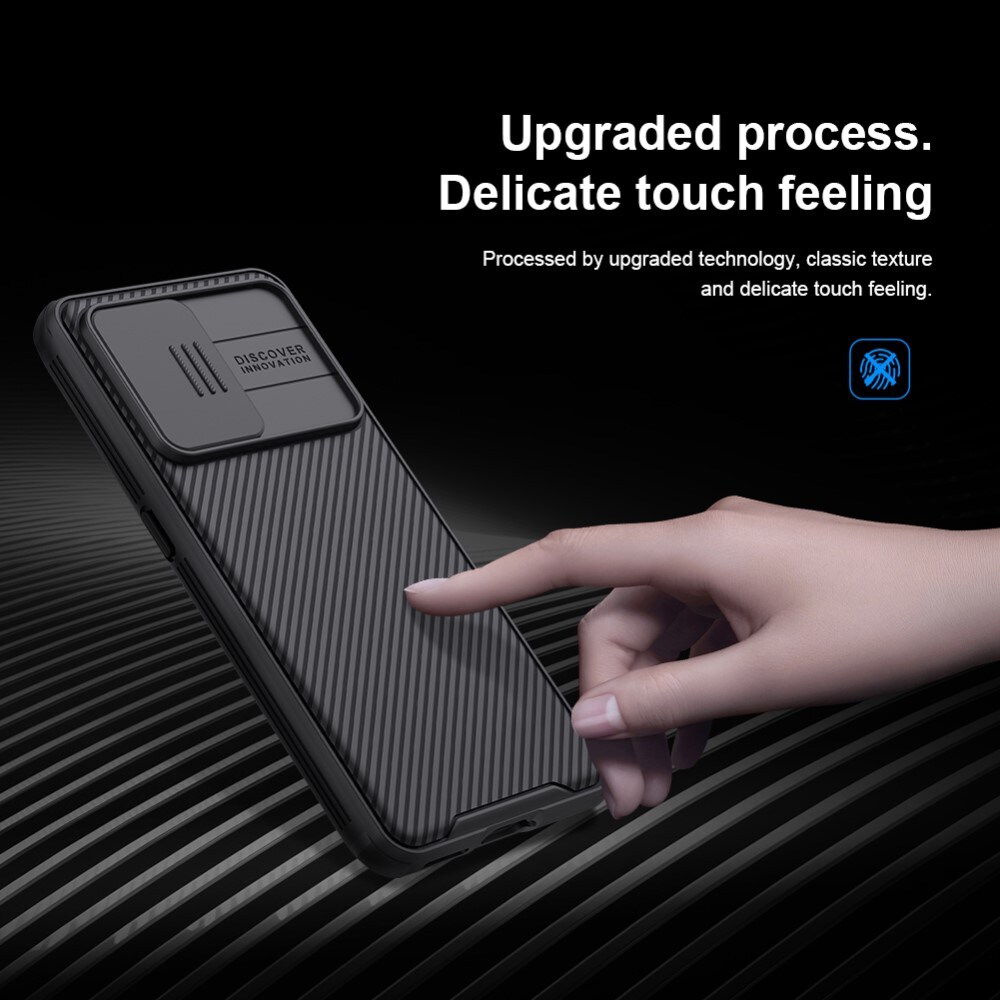 Realme GT 2 Pro Skal med kameraskydd - CamShield, Svart