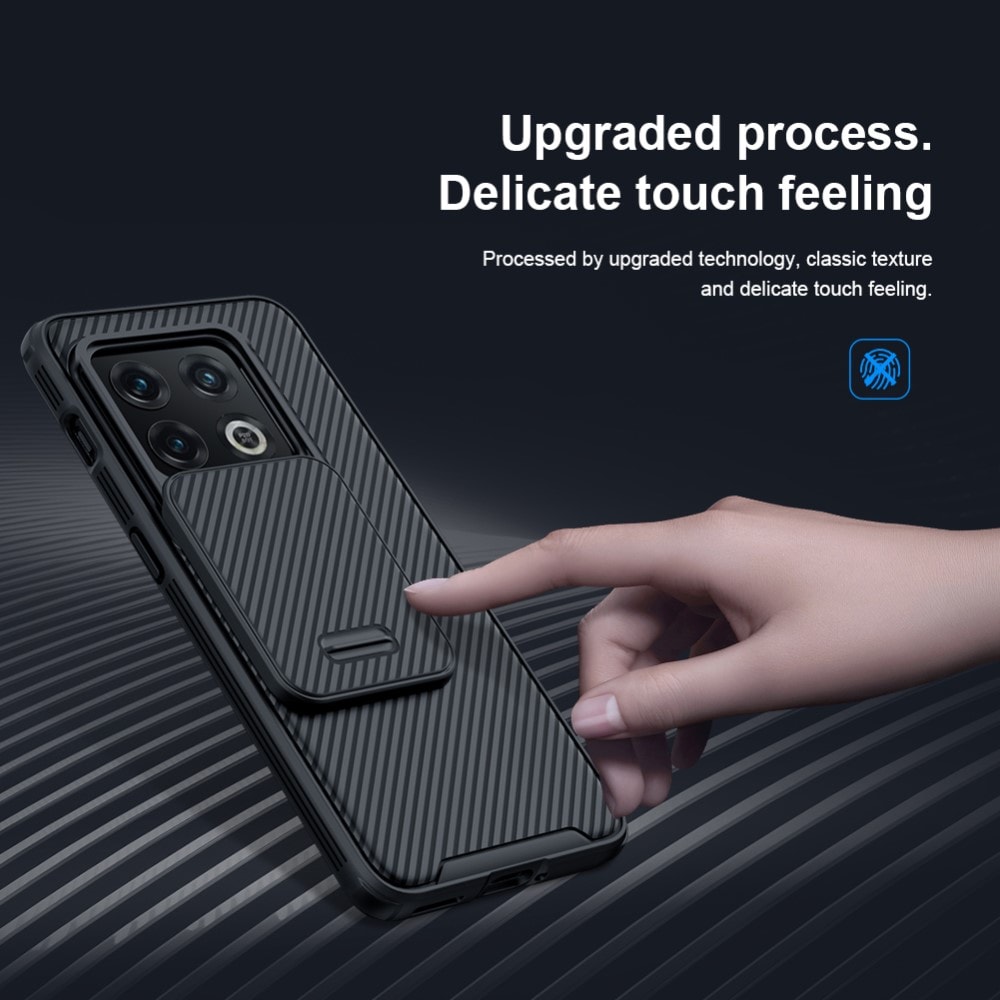  OnePlus 10 Pro Skal med kameraskydd - CamShield, Svart