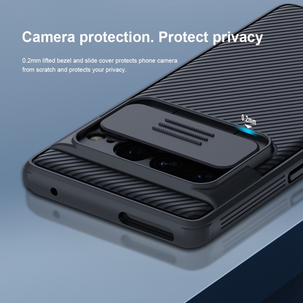Google Pixel 7 Pro Skal med kameraskydd - CamShield, svart