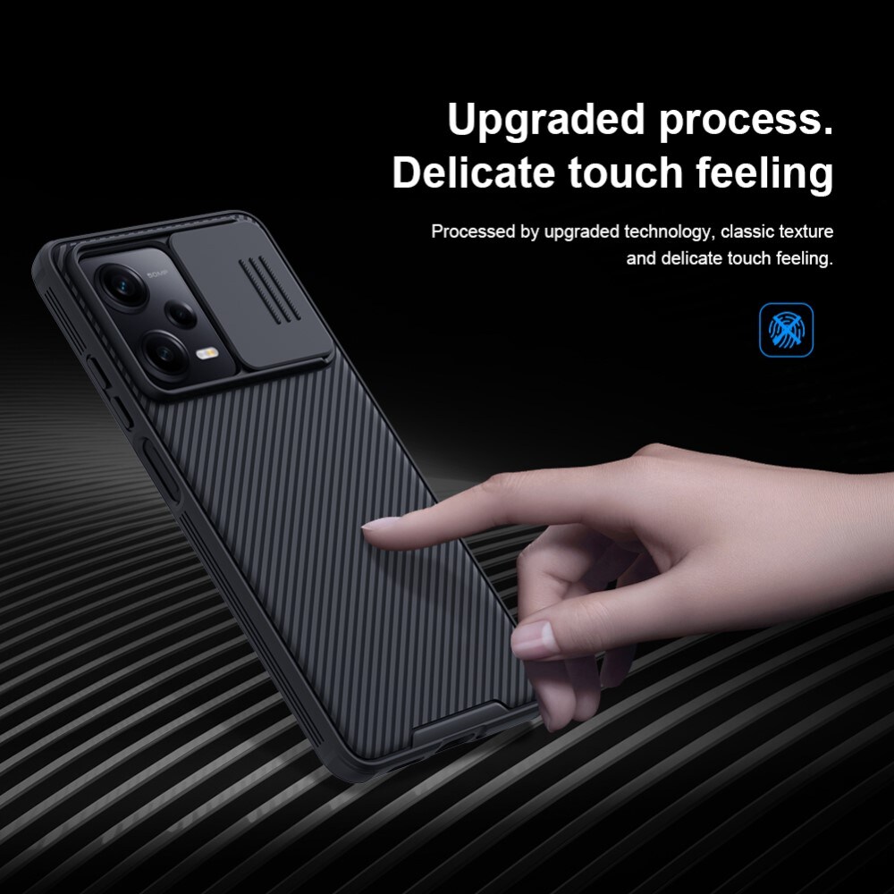 Xiaomi Redmi Note 12 Pro Skal med kameraskydd - CamShield, Svart