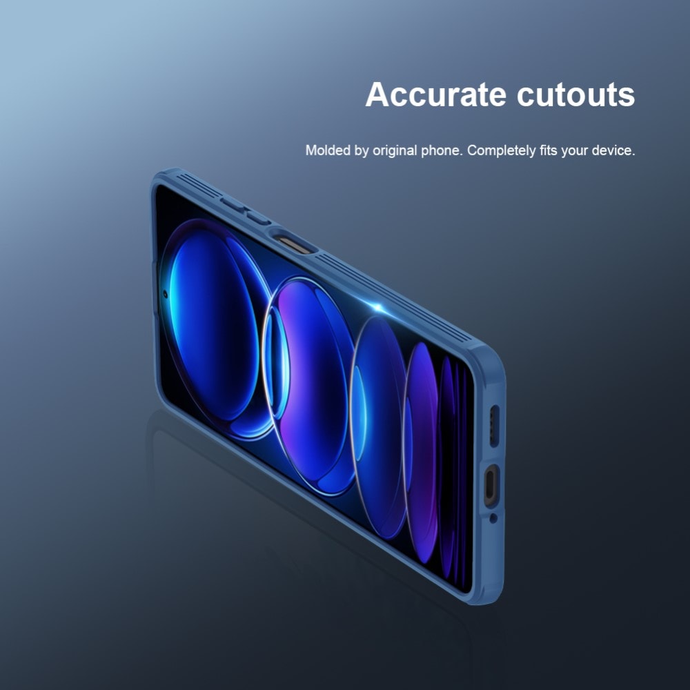 Xiaomi Redmi Note 12 Pro Skal med kameraskydd - CamShield, Svart
