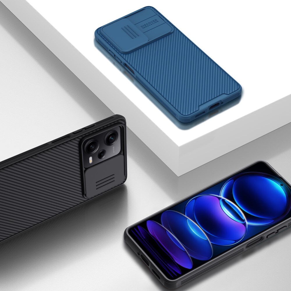 Xiaomi Redmi Note 12 Pro Skal med kameraskydd - CamShield, Svart
