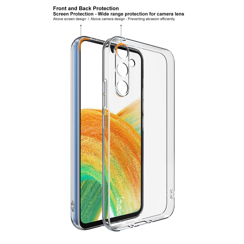 Samsung Galaxy A34 Skal i TPU, Genomskinlig
