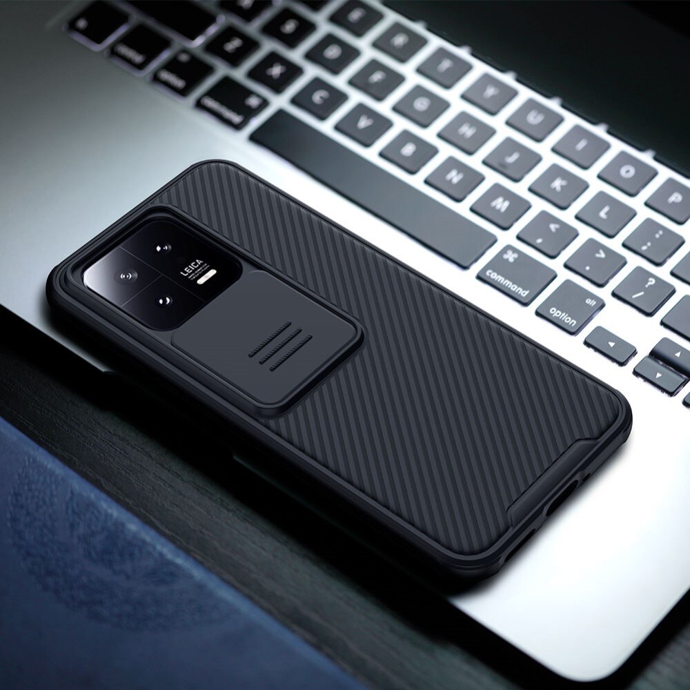 Xiaomi 13 Skal med kameraskydd - CamShield, Svart