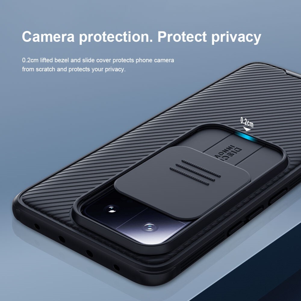 Xiaomi 13 Pro Skal med kameraskydd - CamShield, Svart