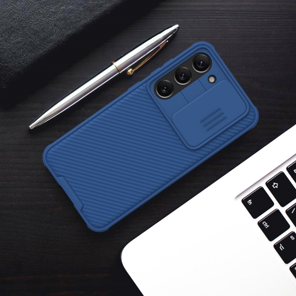 Samsung Galaxy S23 Plus Skal med kameraskydd - CamShield, blå