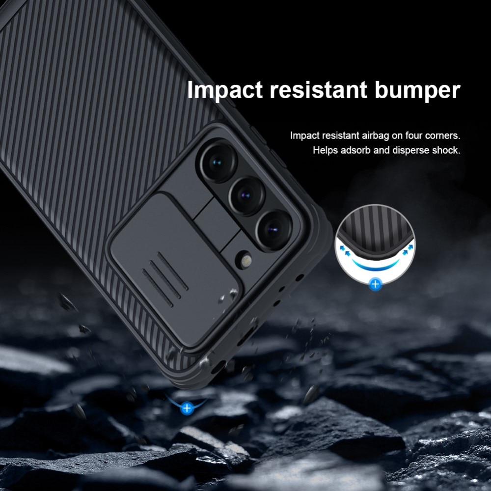 Samsung Galaxy S23 Plus Skal med kameraskydd - CamShield, svart