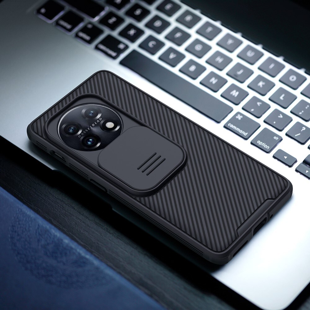  OnePlus 11 Skal med kameraskydd - CamShield, Svart