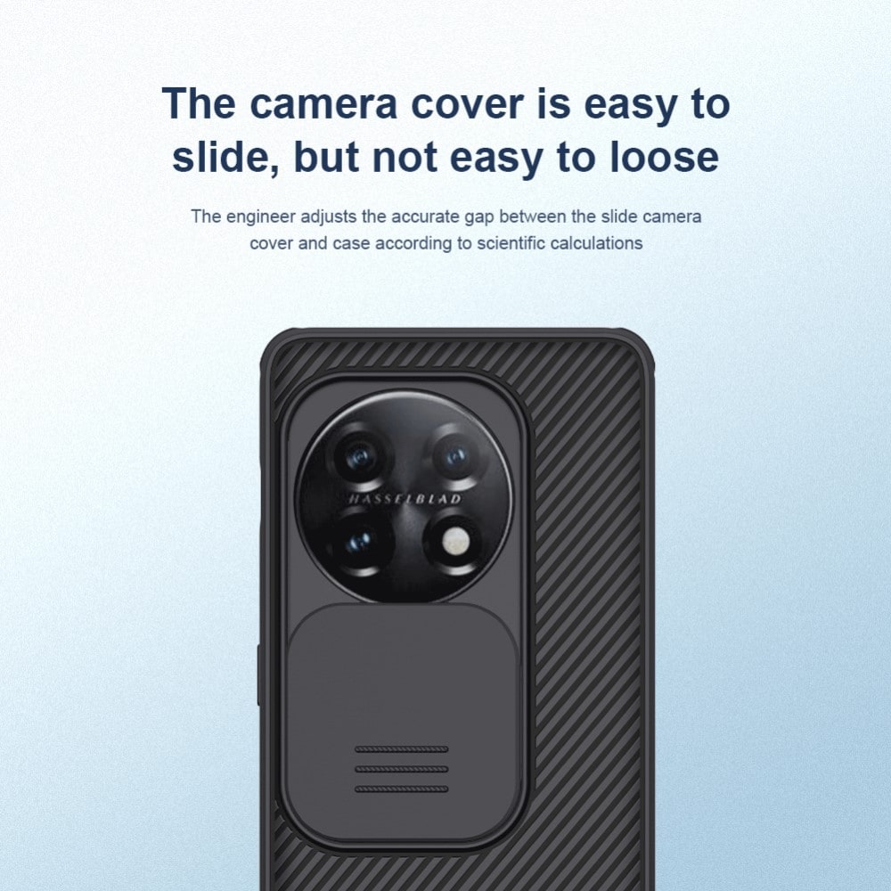  OnePlus 11 Skal med kameraskydd - CamShield, Svart