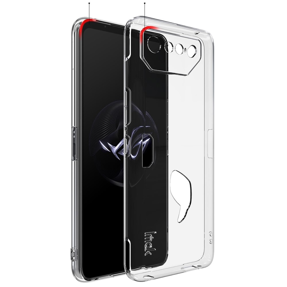 Asus ROG Phone 7 Ultimate Skal i TPU, Genomskinlig