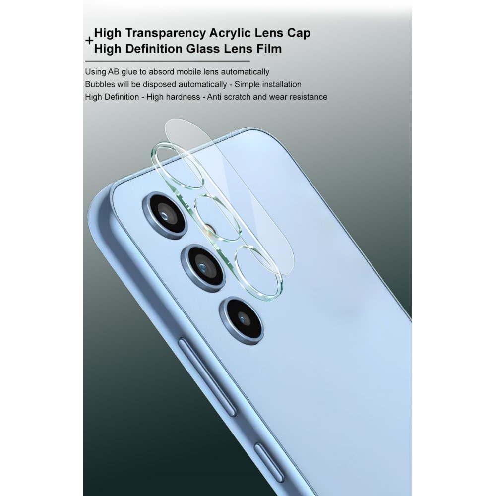 Samsung Galaxy A54 Kameraskydd i glas