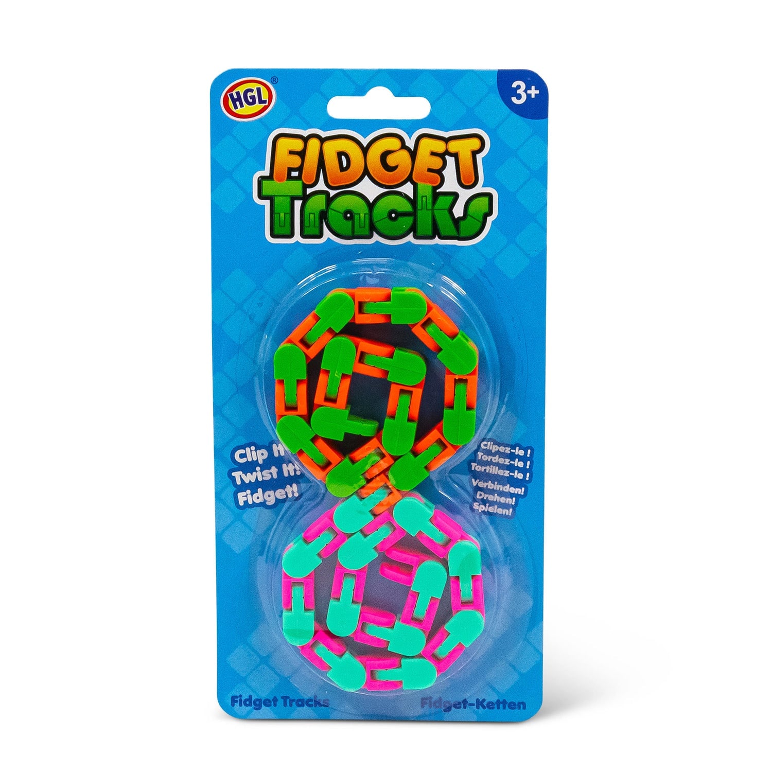 Fidget tracks - böjbar fidgetlänk