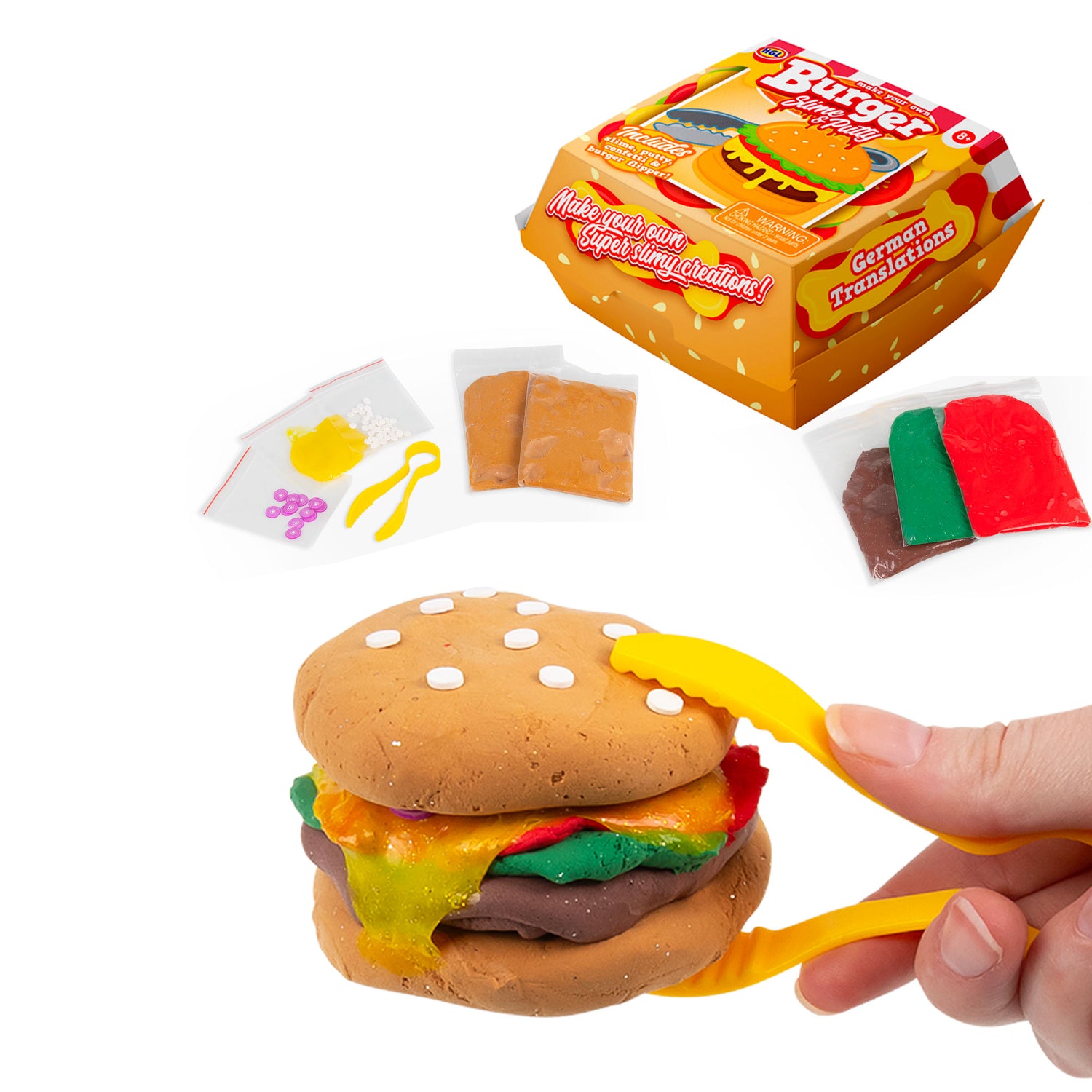 Hamburgare Make Your Own Slime & Putty
