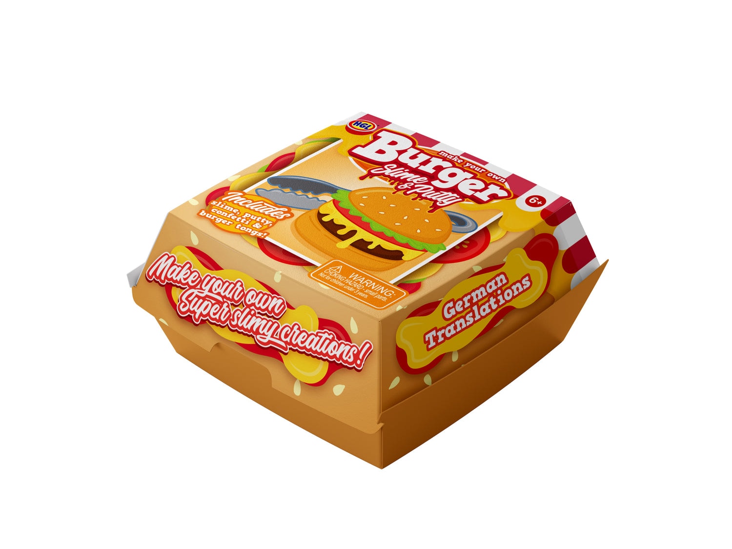 Hamburgare Make Your Own Slime & Putty